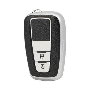 Imagem de Capa De Chave De Carro Em Couro TPU Para Toyota Prius Camry Corolla RA