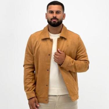 Imagem de Jaqueta Dyordhana em Suede com Botão Masculina-Masculino