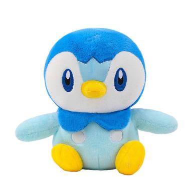 Imagem de Brinquedo de pelúcia Piplup Cute Penguin 30 cm azul para crianças e colecionadores
