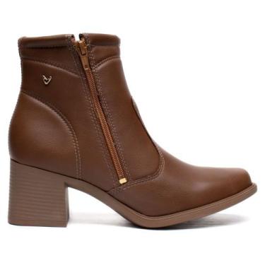 Imagem de Bota Feminina Mississipi Cano Curto Napa Marrom, Marrom, 38
