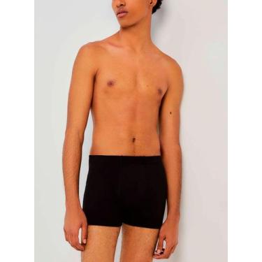 Imagem de Kit/2 Cueca Boxer Hering 77RF Masculina Algodão T. P/XXG, M, N10, Pret
