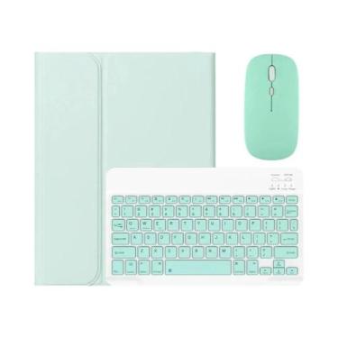 Imagem de Capa Com Teclado Para Samsung Galaxy Tab A9 plus De 11 Polegadas, Comp