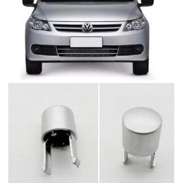 Imagem de Botão Do Freio De Mão Gol G5 G6 Cromo Acetinado 20 - TOP