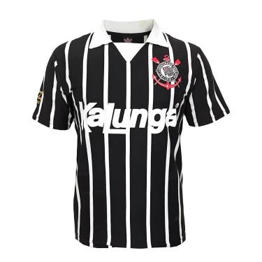 Imagem de Camisa Corinthians Feminina Oficial Kalunga Retrô-Feminino