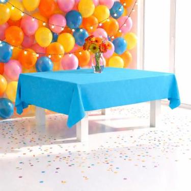 Imagem de Toalha de mesa TNT festa Turquesa decoração eventos 2x1m - RIVFESTAS