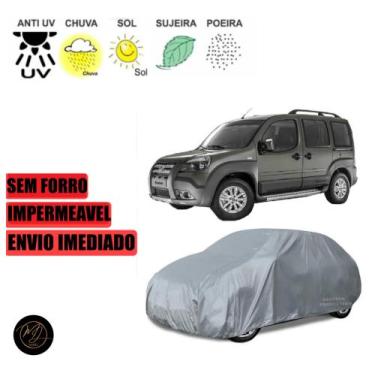 Imagem de Capa de Cobrir Carro DOBLO SEM FORRO GG - Impermeável e Proteção Compl