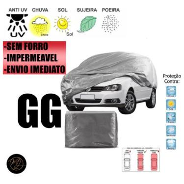 Imagem de Capa Automotiva para cobrir Carro GG FORRADA- Impermeável e Total Prot