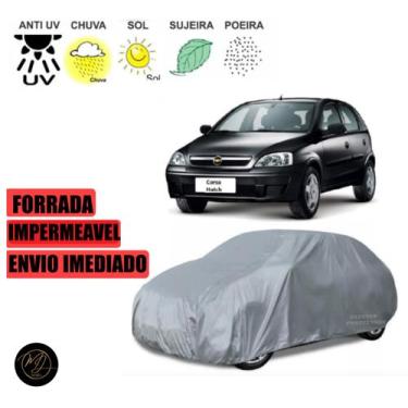 Imagem de Capa de Cobrir Carro CLASSIC FORRADA M- Impermeável e Total Proteção  