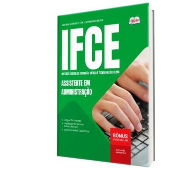Imagem de Apostila IFCE - Assistente em Administração - Apostilas Opção