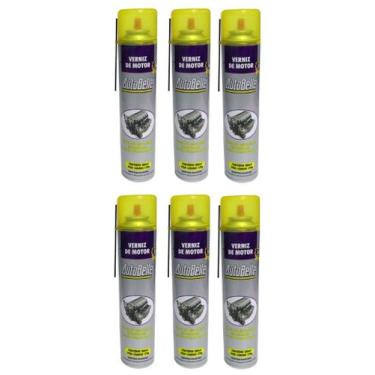 Imagem de Verniz Motor Autobelle 300 ML Barco Carro Avião Moto Kit 6
