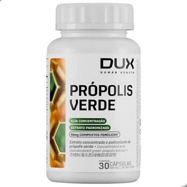 Imagem de Própolis Verde 10mg 30 Capsulas Dux Nutrition, Natural