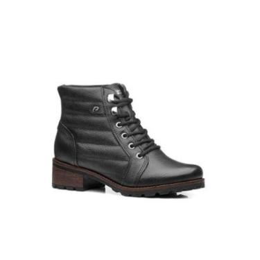 Imagem de Bota Coturno Pegada Feminino Couro Salto Grosso 281413 05-Feminino