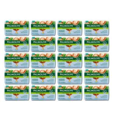 Imagem de Kit 20 Sabonetes em Barra Palmolive Naturals Nutrição Intensiva Com Ka