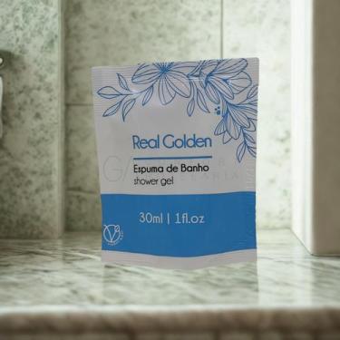 Imagem de Espuma de Banho Sachê 30ml Real Golden 150unds  Realgems
