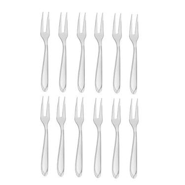 Imagem de Kit 12 Garfos De Churrasco Grande Trinchante Inox Laguna - Tramontina 