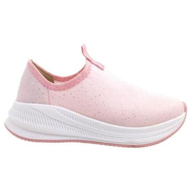 Imagem de Tenis Infantil Menina Slip On Casual Dia a Dia Escola Passeio Jogging 