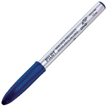 Imagem de Marcador Permanente CD/DVD Pilot 1.0, AZUL