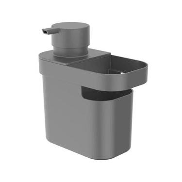 Imagem de Dispenser De Detergente 650ml Organizador De Pia Porta Detergente E Esponja OU