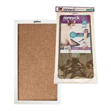 Imagem de Brinquedo Gato Arranhador Chão E Parede Ronrock Gatton, Branco