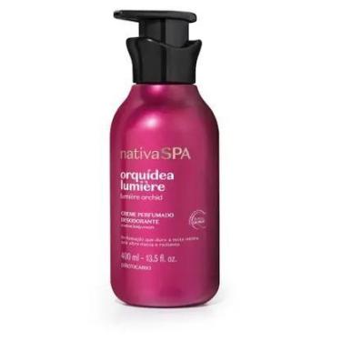 Imagem de Creme Perfumado Desodorante Nativa SPA Orquídea Lumière 400ml - Obotic