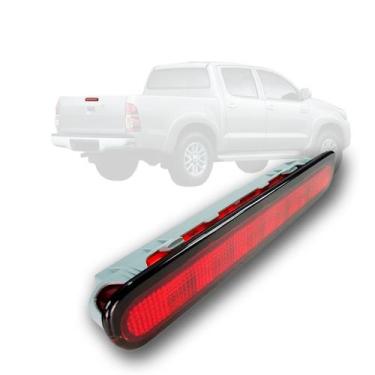 Imagem de Break light Tampa Traseira Hilux 2008 2009 2010 Vermelha - DSC