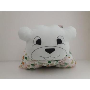 Imagem de Almofada Infantil Urso Kisoninho Baby - Rosa e Mari Arts