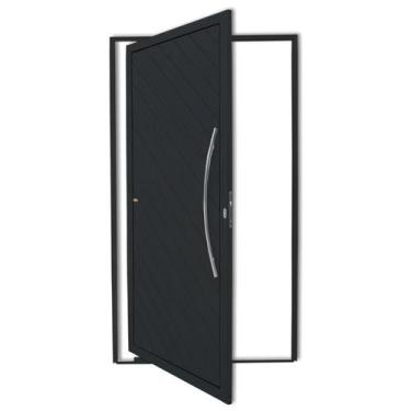 Imagem de Porta Pivotante Lambril Savana com Puxador Super 210cm x 120cm Brimak 