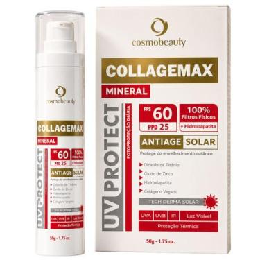 Imagem de Collagemax Mineral FPS 60 Protetor Solar Facial Mineral 50g - Cosmobea