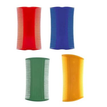 Imagem de Pente Fino Dupla Face para Piolhos, Lêndeas e Higiene dos Cabelos - MI