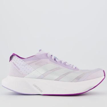 Imagem de Tênis Adidas Adizero Drive RC Feminino Branco e Roxo, 40