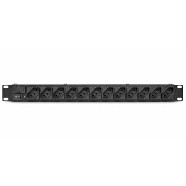 Imagem de Régua Para Rack 19 Servidor 12 Tomadas Ipec Bivolt Inmetro