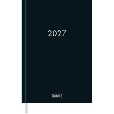 Imagem de Agenda Executiva Tilibra Napoli Costurada Diária 15,9X23,3CM 1 Unidade Preta
