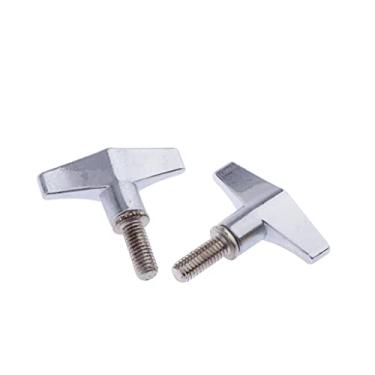 Imagem de Prato Suporte Asa Porca Tambor Peças de Percussão 2PC