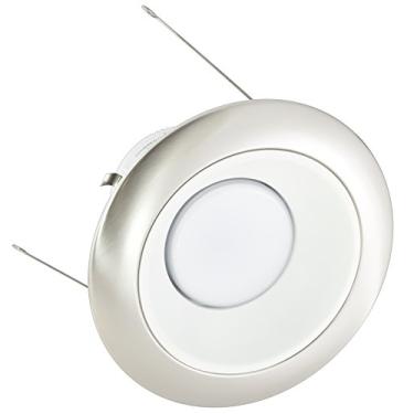 Imagem de American Lighting X5-WHM-AL-X56 Kit de acabamento para luz de baixo de 12,7 cm para série X56, multiplicador branco, acabamento em alumínio acetinado