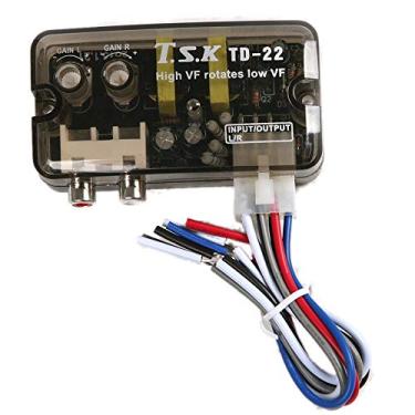 Imagem de Polarlander 12V TD-22 Auto Car Audio Converter RCA Stereo High to Low Frequency Line Speaker Level Converter Adapter