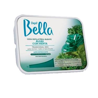 Imagem de Cera Depilatoria Depil Bella Algas C/Menta 1Kg