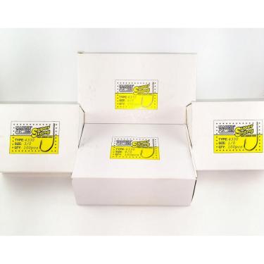 Imagem de Kit Anzol Marine Sports Super Strong 4330 - 1/0 3/0 4/0 6/0 - 400 Unidades