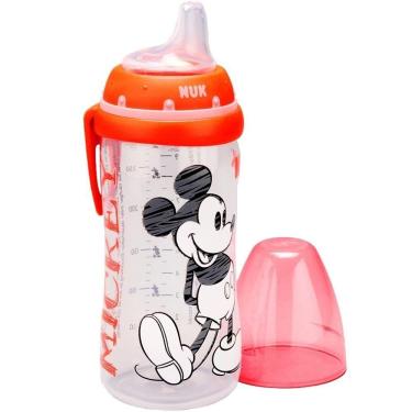 Imagem de Copo Infantil Active Cup First Choice Disney 300 Ml Grafite/Vermelho - Nuk