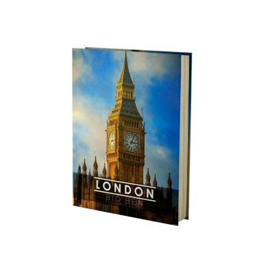 Imagem de Caixa Livro Papel Rígido London 36X27X5Cm - Royal
