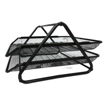 Imagem de Caixa de Correspondência, Organizador de Mesa, Dupla, Metal, Gv Office, 9207