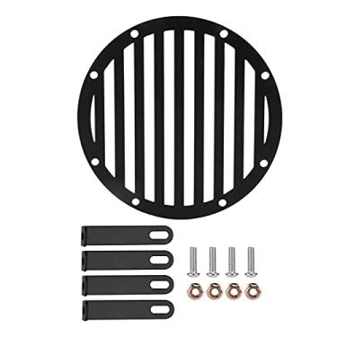 Imagem de Tampa do farol da motocicleta, grade do farol da motocicleta CNC liga de alumínio para proteção