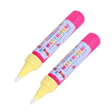 Imagem de Hztyyier 2 Pcs/SetWater Pen Baby Water Doodle Replacement Pen Drawing Painting Pens for All Doodle Mats Drawing Painting Boards(Pink)