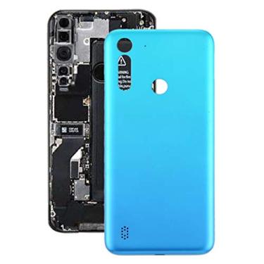 Imagem de HONGYAN Peças de substituição de telefone celular Tampa traseira da bateria para Motorola Moto G8 Power Lite Acessórios telefônicos