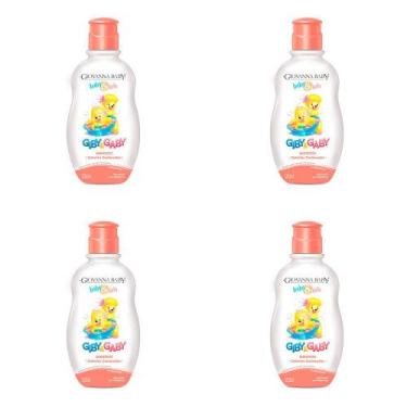 Imagem de Kit 4 Und Shampoo Giovanna Baby Giby & Gaby Cabelos Cacheados 200ml