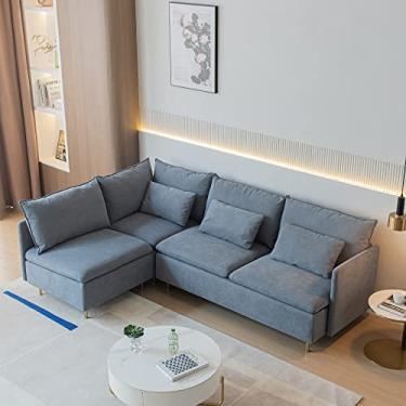 Sala de estar com sofa cinza chumbo: Ofertas com os Menores Preços no  Buscapé