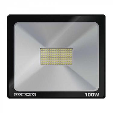 Imagem de Refletor Led Bivolt Ip65 100w 25.000h 6500k Luz Branca