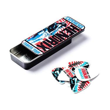 Imagem de PALHETA JIMI HENDRIX TRIBUTE TOUR MEDIA PCT C/12 JH-PT09M DUNLOP Loop Music 8131