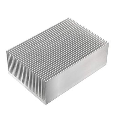 Imagem de Módulo de dissipador de calor de alumínio Nxtop para dissipador de calor para dispositivos semicondutores de amplificador de LED de alta potência com 100 mm (C) x 69 mm (L) x 36 mm (A)