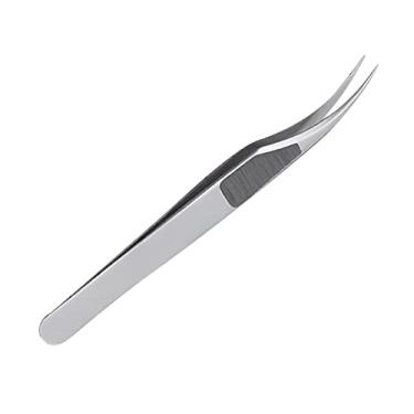 Imagem de TECKEEN Crafts Model Building Tools Steel Tweezers + Rubber Tips Case,Model Repair Accessories