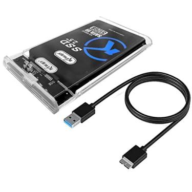 Imagem de Case HD externo SSD 512GB USB 3.0 e até 6Gbps para PC Notebook e Video Game